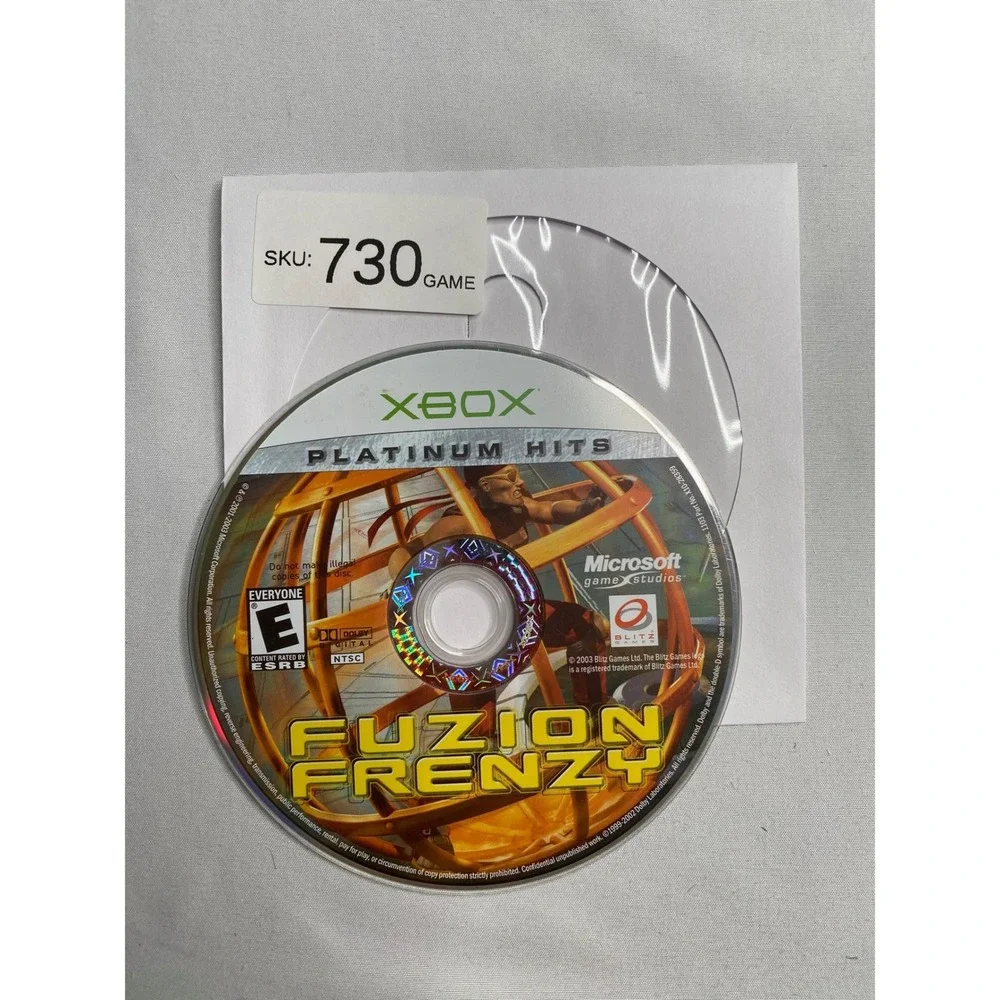 Fuzion Frenzy Microsoft Xbox Platinum Hits